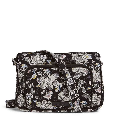 vera bradley cotton little hipster crossbody purse with rfid protection|vera bradley little hipster crossbody.